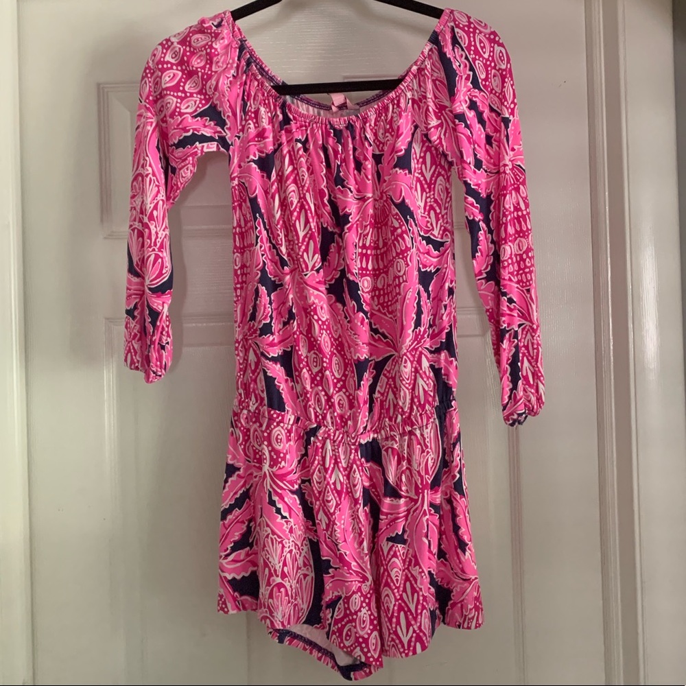 Lilly Pulitzer Pink Romper size XXS